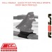 HULL CRADLE - QUICK FIT KIT FITS ROLA SPORTS ROOF RACK PROFILES